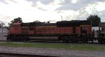 BNSF coal train DPU